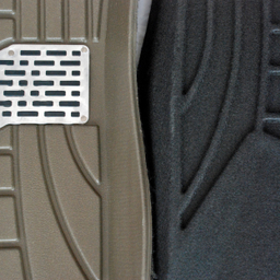 کفپوش سه بعدی خودرو پانیذ مدل پشت نمدی کد MHLB N مناسب تیبا 2