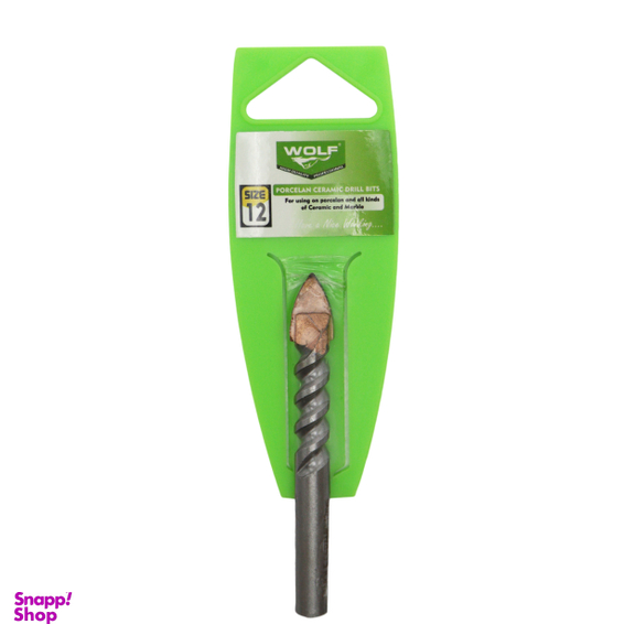 مته پرسلان سرامیک ولف مدل YP-9.5CM سایز 12میلی متر