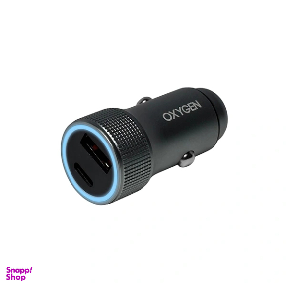 شارژر فندکی 38 وات دو پورت اکسیژن مدل AC01