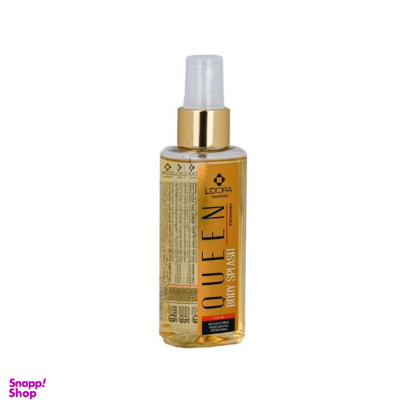 اسپری خوشبو کننده بدن زنانه لدورا مدل Queen حجم 120 میلی لیتر