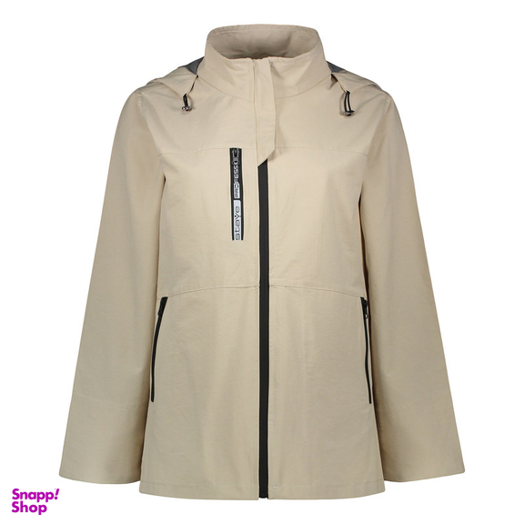 کاپشن بهاره زنانه مانگ مدل 573805 رنگ کرم