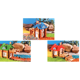 اسباب بازی 62 کلبه جنگلی 62 قطعه TAK TOY WOODLAND COTTAGE 1022