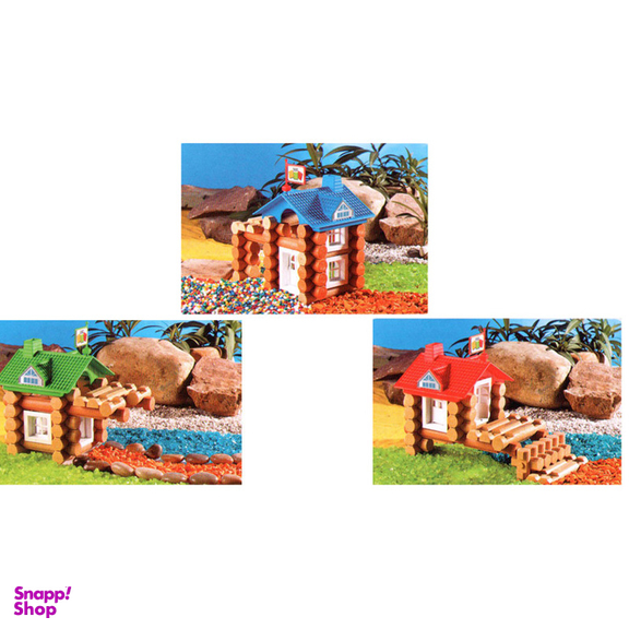 اسباب بازی 62 کلبه جنگلی 62 قطعه TAK TOY WOODLAND COTTAGE 1022
