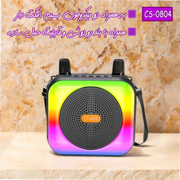 اسپیکر بلوتوثی قابل حمل مدل CS-0804