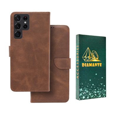 کیف کلاسوری دیامانته مدل Bors Gn مناسب گوشی موبایل سامسونگ Galaxy S21 Ultra