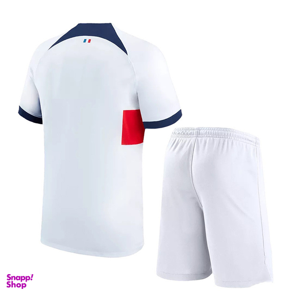 ست تی شرت آستین کوتاه و شلوارک ورزشی مردانه مدل پاریس Away 2024