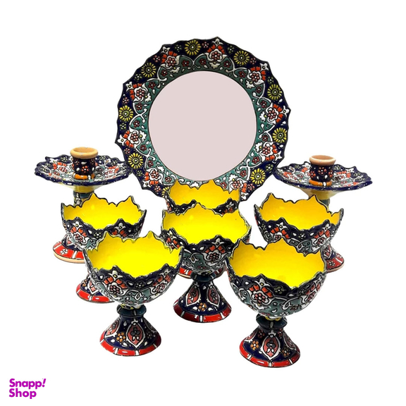 ست 9 تکه هفت سین میناکاری کد 9009