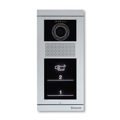 پنل دربازکن تصویری سیماران مدل فرداد لمسی کارتخوان 2 واحدی