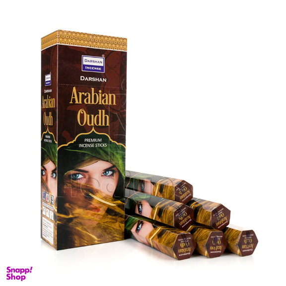 عود دارشان رایحه عربی کد Arabian Oud-01 بسته 20 عددی