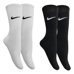 جوراب مردانه اسپرت نایکی بلند کد 2025 مجموعه 2 عددی