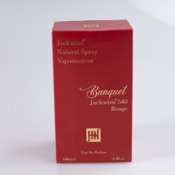 ادوپرفیوم زنانه جکوینز مدل بانکوییت 540 رژ حجم 100 میلی لیتر