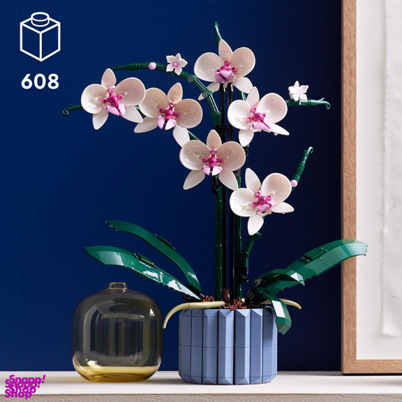 لگو گل ارکیده و گلدان 608 قطعه مدل بوتانیکال کد 12390