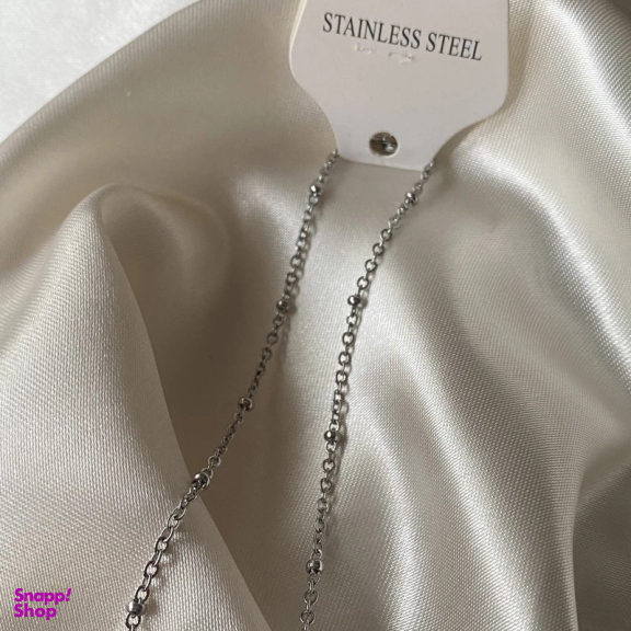 گردنبند زنجیر زنانه مدل توپی کد T1