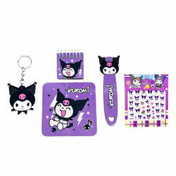 بسته لوازم تحریر مدل کرومی کد g3 مجموعه 5 عددی