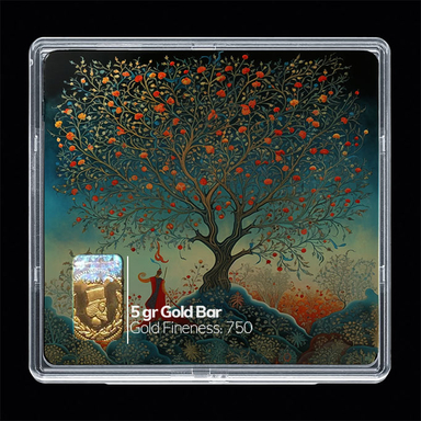 شمش طلا 18 عیار مدوپد مدل SG10699