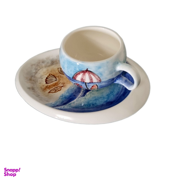 ست ماگ و زیرماگی طرح دریا