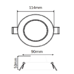پنل هالوژن 8 وات وات سیدکو مدل Eco Series