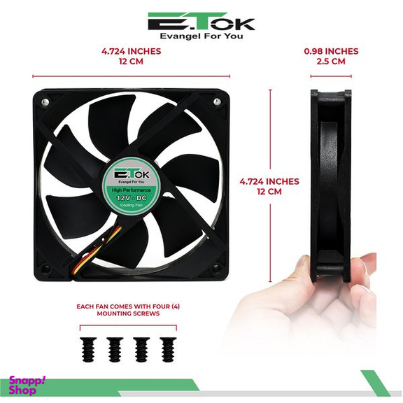 فن کیس ایتوک مدل Soplador - 12 - Plus