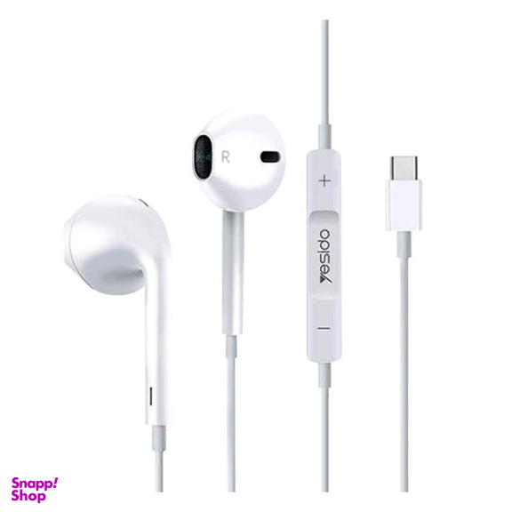 هندزفری باسیم یسیدو مدل YH38 Type-C طول 1.2 متر