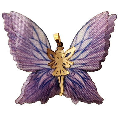 پلاک گردنبند طلا 18 عیار زنانه کد 3462