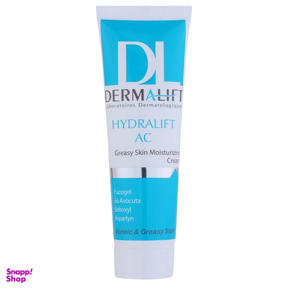 کرم مرطوب کننده پوست چرب درمالیفت مدل Hydralift AC Cream حجم 50 میلی لیتر