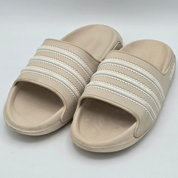 دمپایی مردانه زیتون مدل آدیداس پرو کد 04 رنگ کرم