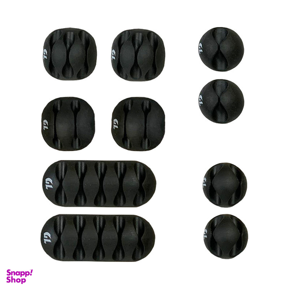نگهدارنده کابل گرین لاین مدل 10IN1 بسته 10 عددی