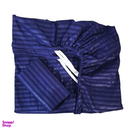 ملحفه هتلی ساده یک نفره عرض 120 کد ML120H