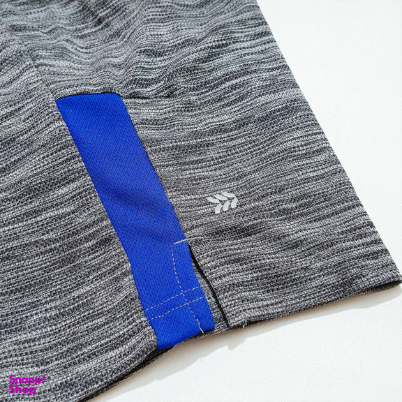 شلوارک ورزشی پسرانه آل این موشن مدل SEP-AULA0026 رنگ طوسی