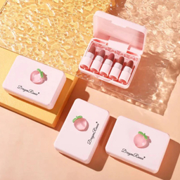 رژ لب جامد دراگون رانی مدل هلو بسته 5 عددی