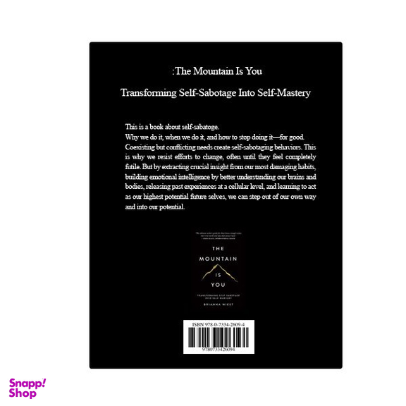 کتاب The Mountain Is You: Transforming Self-Sabotage Into Self-Mastery اثر Brianna Wiest انتشارات نبض دانش