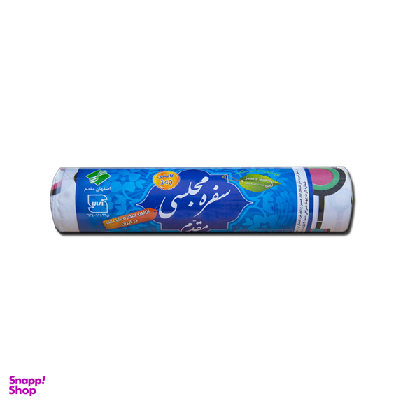 سفره یکبار مصرف مجلسی مقدم مدل ترمه رول 10 متری