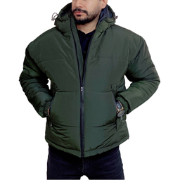 کاپشن مردانه مدل باکسی کد 2 رنگ سبز