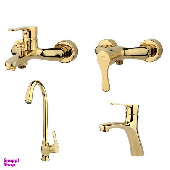 ست شیرآلات راسان مدل صدف کد 41 مجموعه 4 عددی