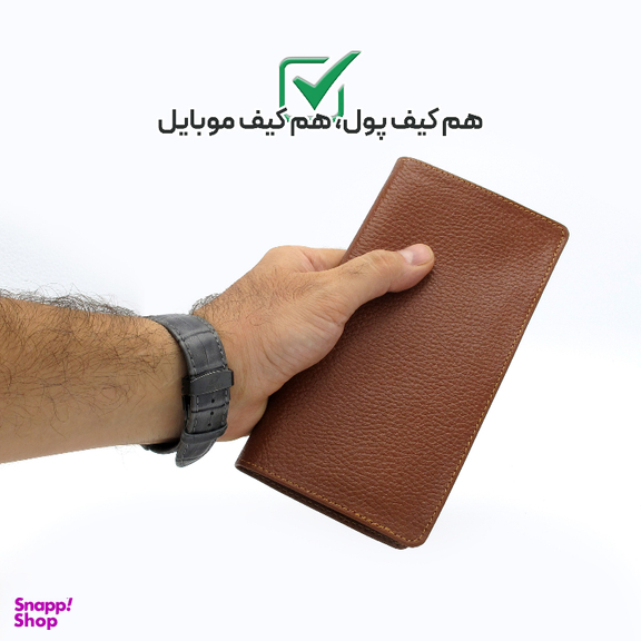 ست سه تکه مردانه چرم طبیعی مدل fateh 801 F