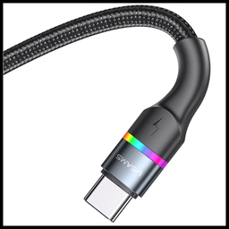 کابل تبدیل  USB-C  یوسمز مدل US-SJ537 طول 1.2 متر