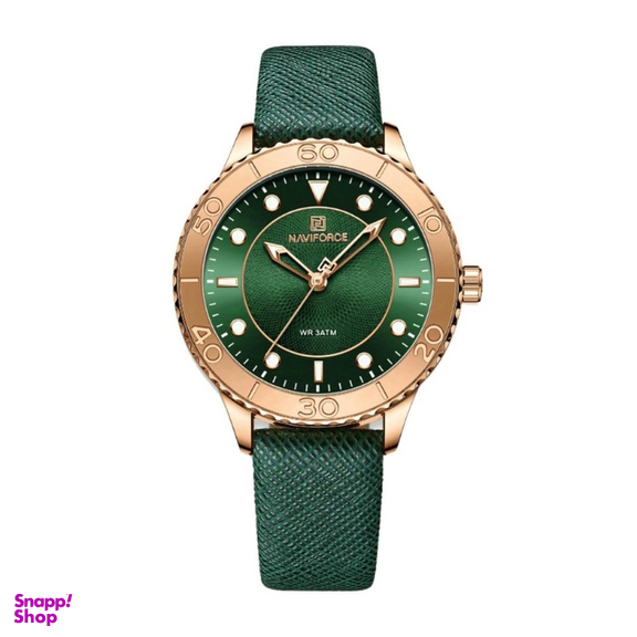 ساعت عقربه ای زنانه نیوی فورس کد nf5020gngn