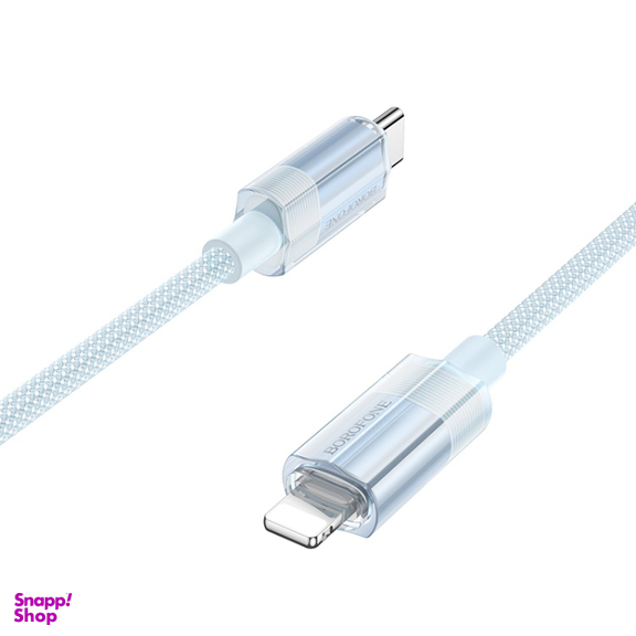 کابل 27 وات Type-C به Lightning بروفون مدل BU44 طول 1.2 متر