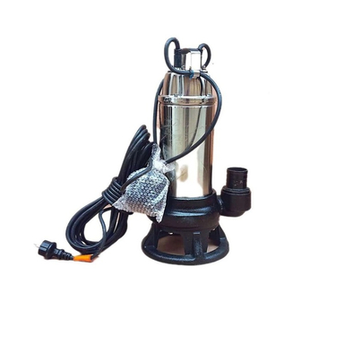 لجنکش صنعتی تک فاز 1.5 اسب 17 متری پروانه استیل ریخته گری فلوتردار AMC مدل 50WQCN10-11-0.75