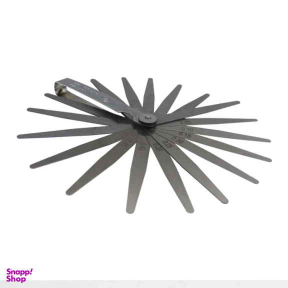 آچار فیلر جنیوس تولز مدل YP-FG-020M/0.05-1.00MM مجموعه 20 عددی