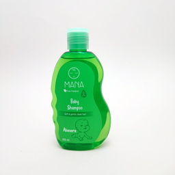 شامپو بچه سر و بدن مانا مدل شیر و نارگیل حجم 200 میلی لیتر مجموعه 5 عددی