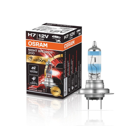 لامپ هالوژن اسرام مدل نایت بریکر پایه H7 کد 200%