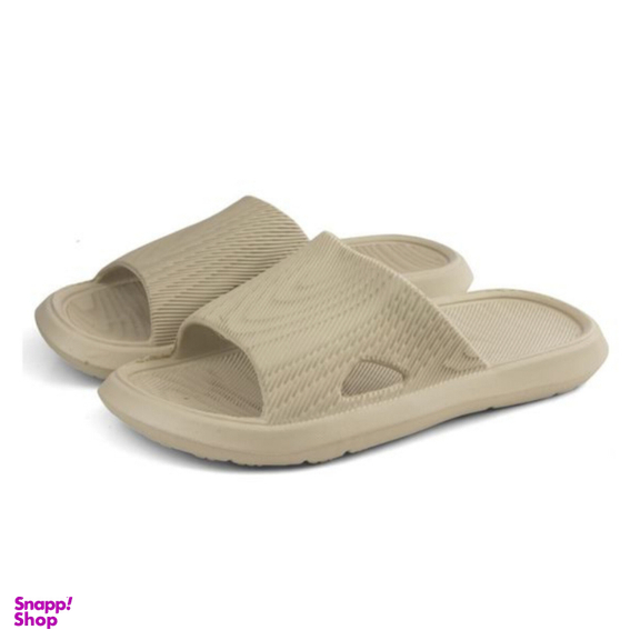 دمپایی حمام مردانه مدل بلوط کد 07 رنگ نسکافه ای