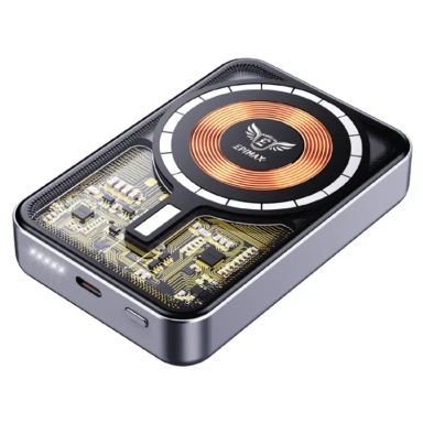 پاوربانک وایرلس اپیمکس کد Ep-212 ظرفیت 10000 میلی‌ آمپر‌ ساعت