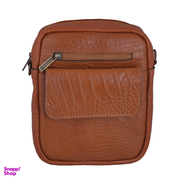 کیف رودوشی چرم طبیعی طرح لزار تمساحی کد 0787