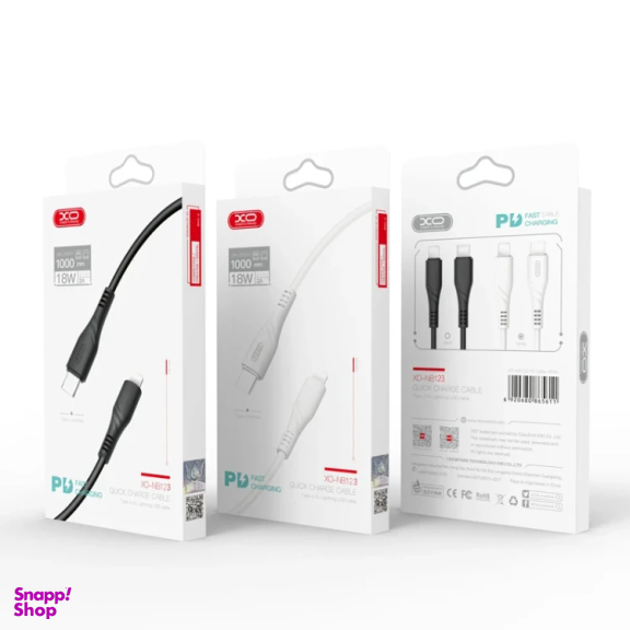 کابل دیتا Type-C به Lightning ایکس او مدل NB123 طول 1 متر