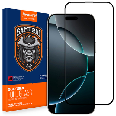 محافظ صفحه نمایش موبایل سامورایی مدل Glass Max مناسب گوشی موبایل اپل iPhone 16 Pro Max