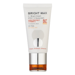 کرم ضد آفتاب رنگی برایت مکس SPF 50 مدل C-B ‌مناسب انواع پوست حجم 50 میلی‌لیتر