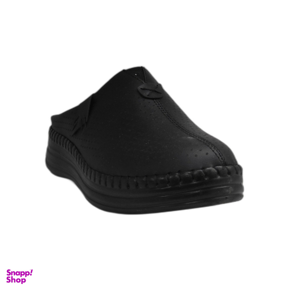 دمپایی طبی زنانه جلو بسته شهرام طب کد 3033 رنگ مشکی