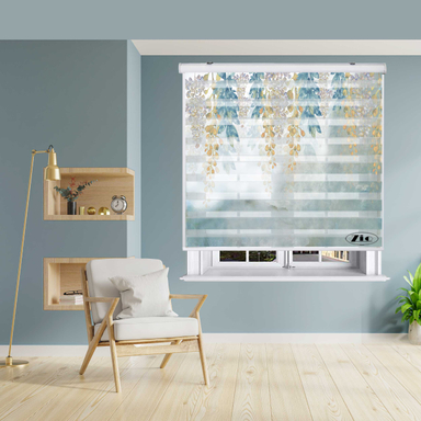 پرده زبرا زیو کد P6075 سایز 150X150 سانتی متر